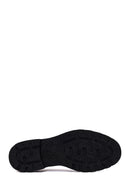 Male Black Lace-up Leather Casual Shoes | Derimod