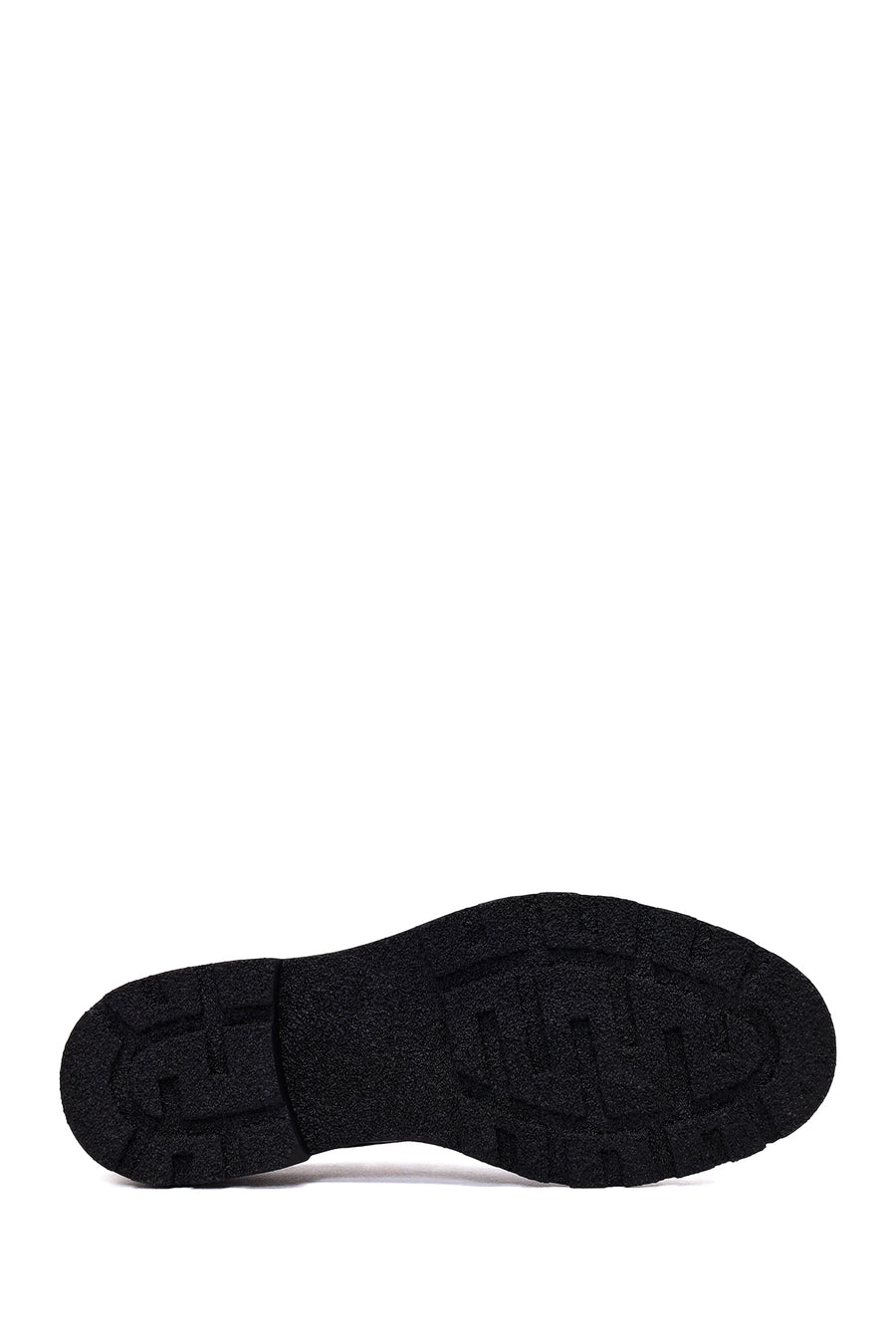 Male Black Lace-up Leather Casual Shoes