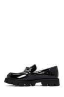 Kadın Deri Rugan Maskülen Loafer | Derimod