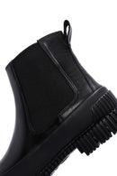 Camper Women's Black Pix Leather Chelsea Boots | Derimod