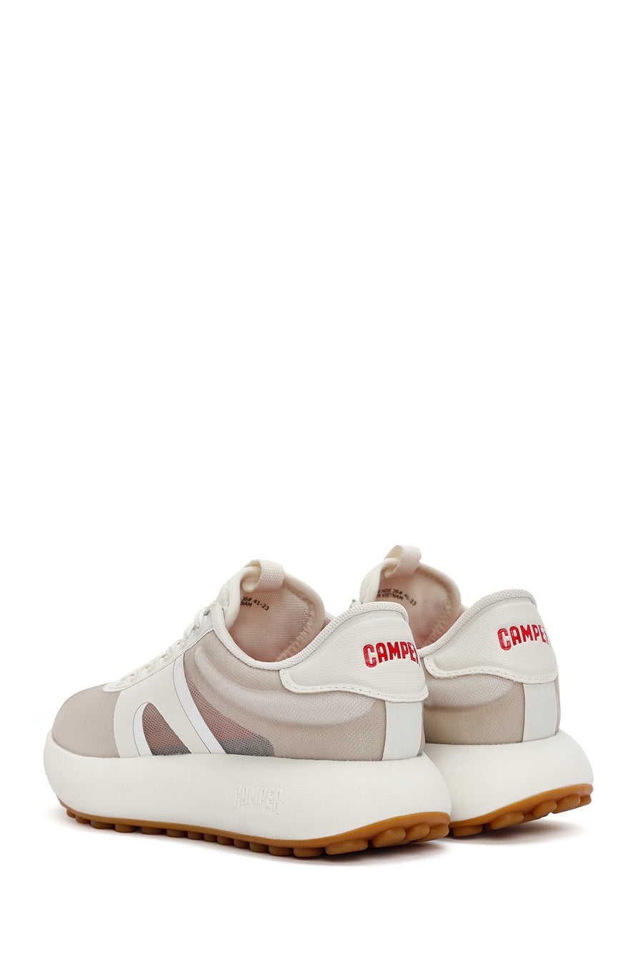 Camper Women's Grey Pelotas Athens Lace-Up Sneakers