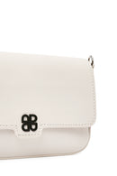 Women's White Long Chain Strap Mini Handbag | Derimod