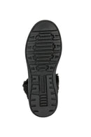 Geox Women's Black Dalyla Abx Laced Waterproof Leather Boots | Derimod