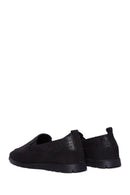 Kadın Siyah Deri Comfort Loafer | Derimod