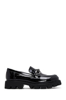 Kadın Deri Rugan Maskülen Loafer | Derimod