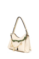 Woman Cream Charm Shoulder Bag | Derimod