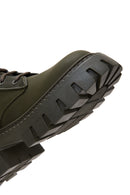 Women's Leather Zipper Boots | Derimod