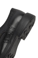 Men's Black Lace-Up Leather Classic Shoe | Derimod