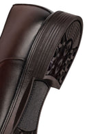Male Brown Lace-up Leather Casual Shoes | Derimod