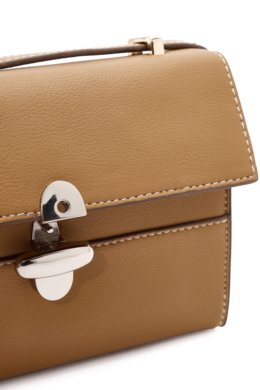 Women's Brown Long Strap Crossbody Bag
