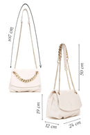 Women's Cream Long Strap Shoulder Bag | Derimod