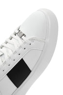 ACBC x Derimod Erkek Beyaz Bağcıklı Sneaker | Derimod