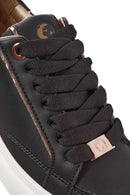 ACBC x Derimod Women's Black Lace-Up Chunky Sole Sneakers | Derimod