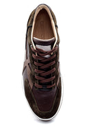 Men's Suede Leather Sneaker | Derimod
