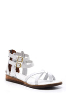 Women's Ankle Strap Leather Sandals | Derimod