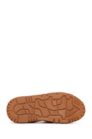Women's Powder Strappy Thick Soled Suede Leather Comfort Sandals | Derimod