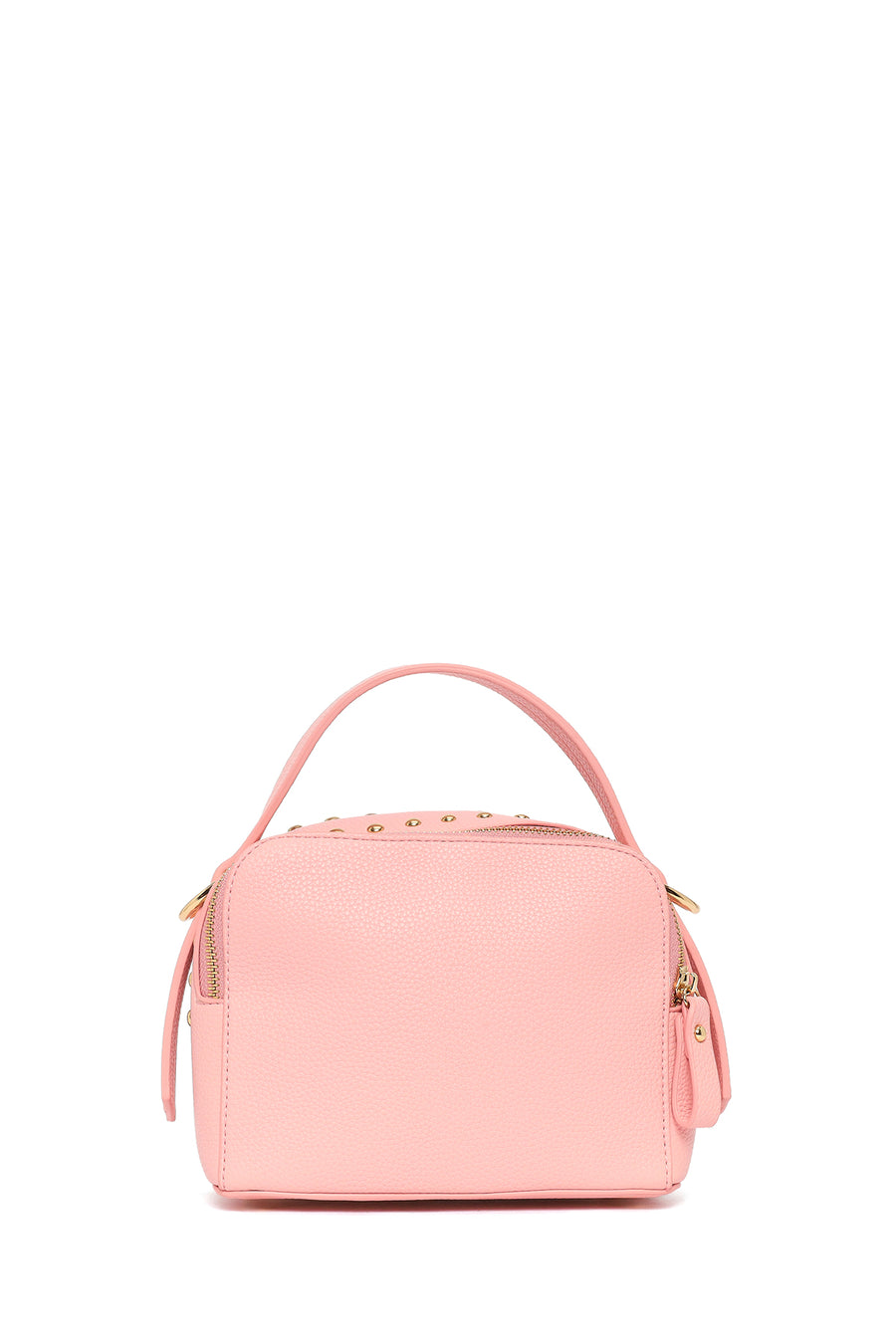 Women's Powder Pink Studded Crossbody Bag