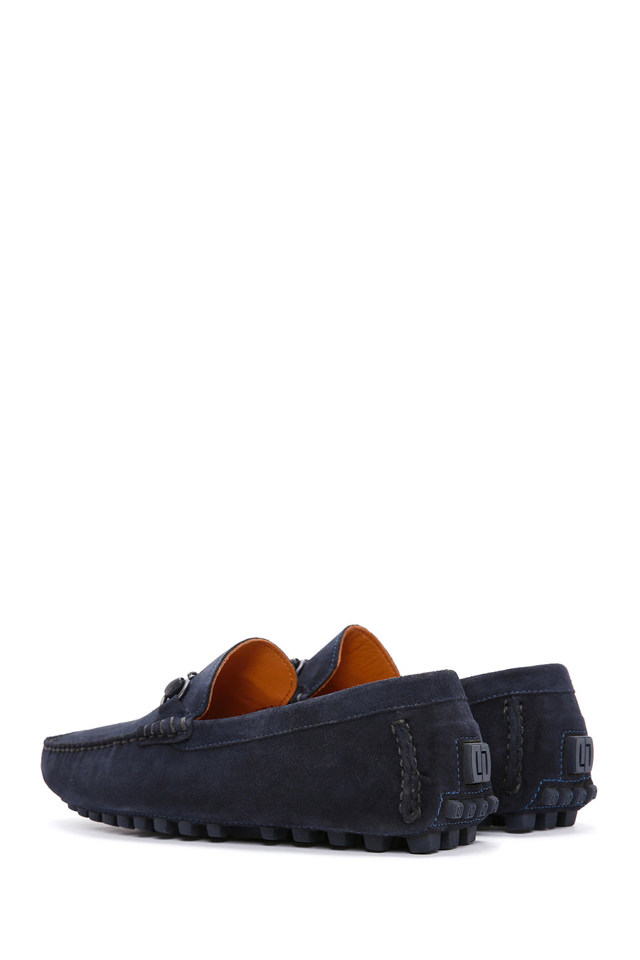 
Men's Navy Blue Suede Leather Loafer
