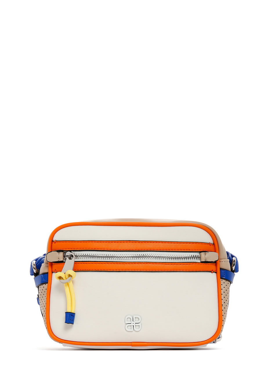 Women's White Long Strap Crossbody Bag