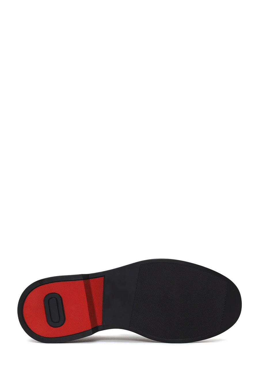 Erkek Siyah Tokalı Deri Casual Loafer