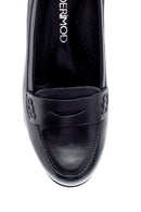 Women's Leather Wedge Heeled Shoes | Derimod