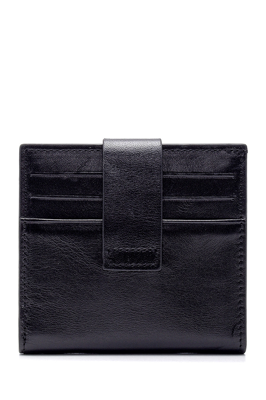 Men's Black Leather Wallet