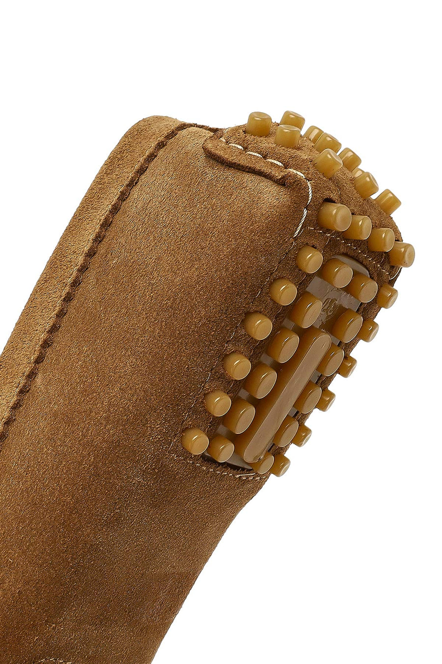 Women's Tan Suede Leather Loafer