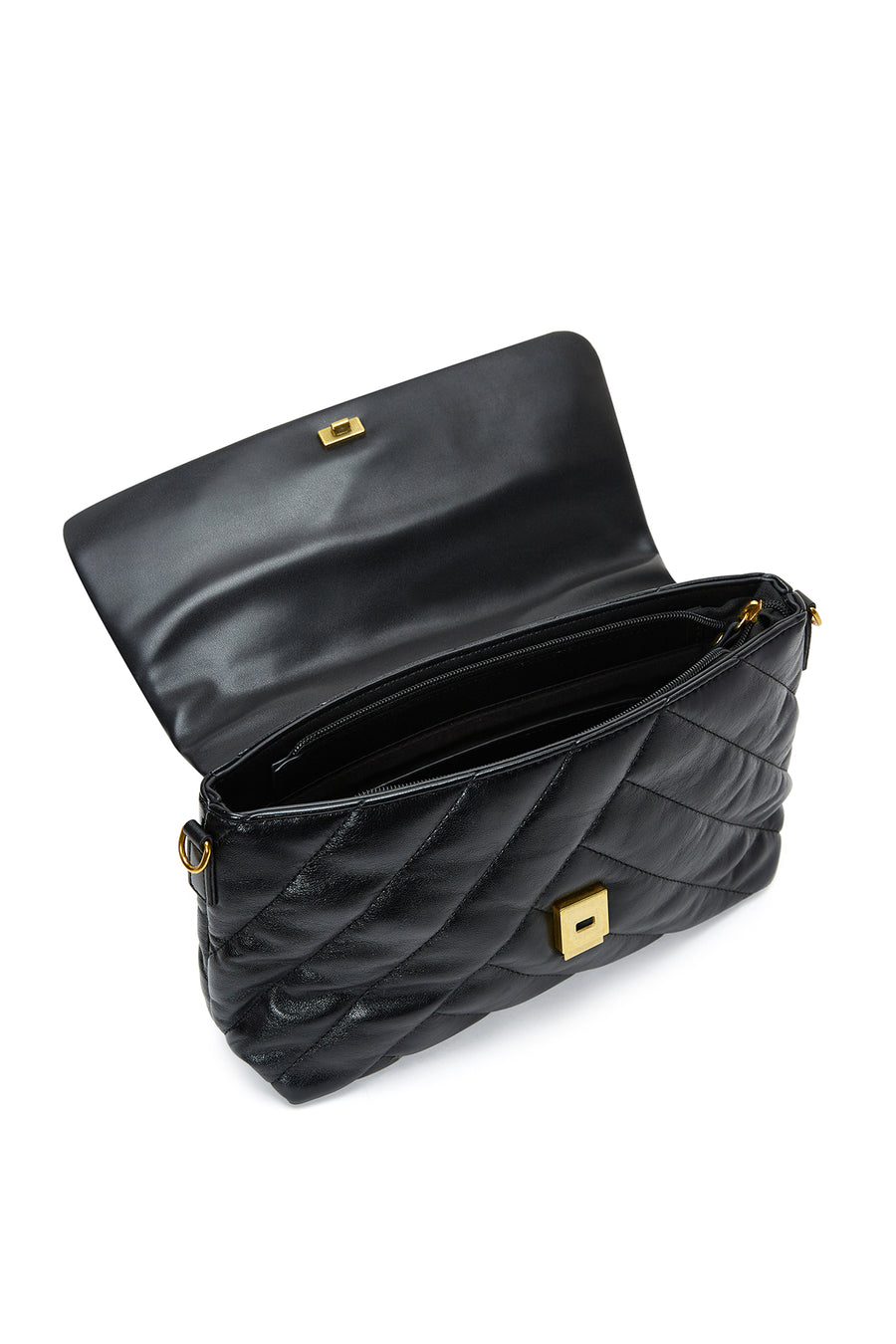 Women's Black Crossbody Bag