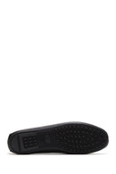 
Women's Black Buckle Detailed Leather Casual Loafer
 | Derimod