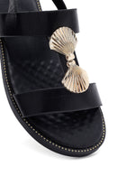 Woman Black Accessory Detailed Sandals | Derimod
