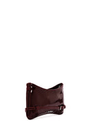 Women's Claret Red Patent Leather Shoulder Bag | Derimod