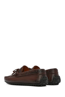 Men's Brown Leather Casual Loafer | Derimod