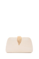 Women's Cream Long Chain Strap Clutch Bag | Derimod