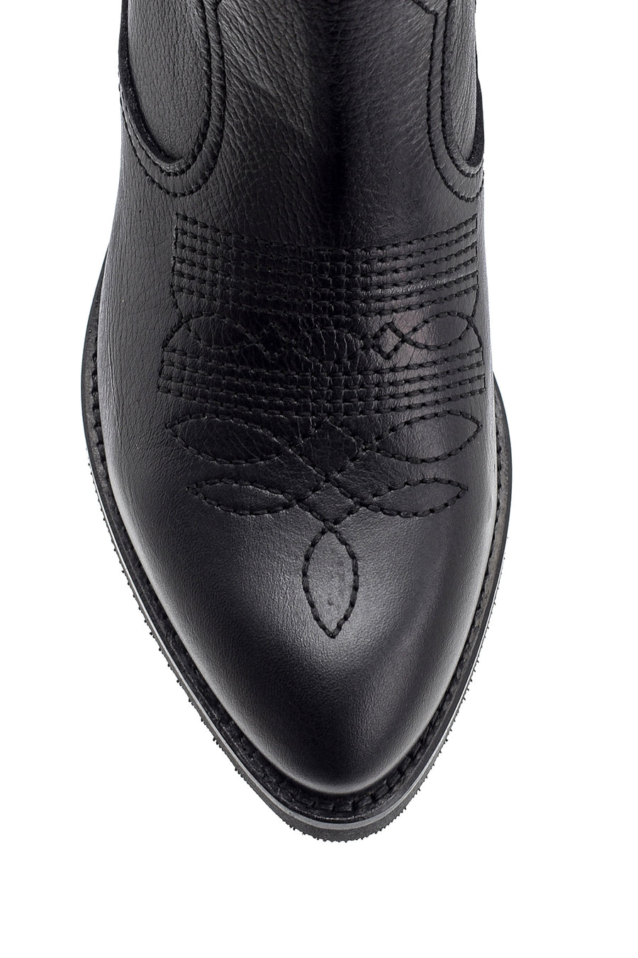 Women's Leather Cowboy Boots