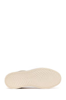 Male Beige Leather Casual Shoes | Derimod