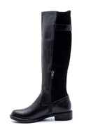 Women's Suede Detailed Boots | Derimod