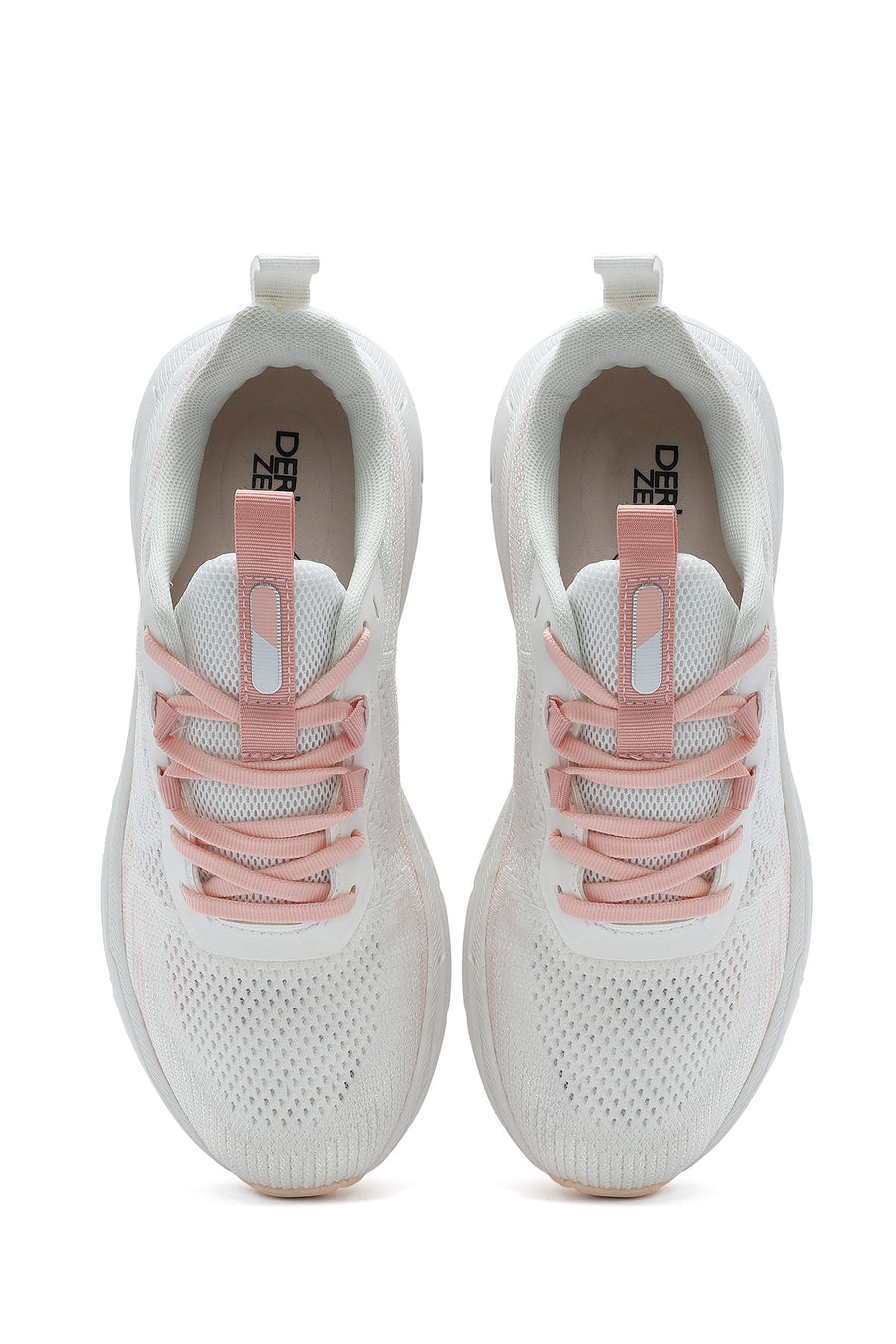 Derimod Zero Women's Pink Lace-Up Thick Soled Sports Sneaker