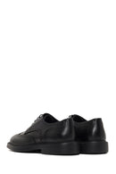 Men's Black Lace-Up Leather Classic Shoe | Derimod