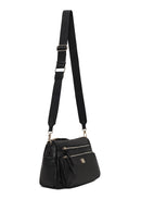 Woman Black Long-Strap Crossbody Bag | Derimod