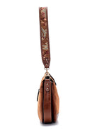 Women's Nubuck Crossbody Bag | Derimod