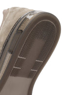 Male Beige Lace-up Suede Leather Sneaker | Derimod
