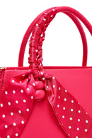 Women's Pink Long Strap Accessory Handbag | Derimod