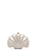 Women's White Long Chain Strap Mini Clutch Evening Bag | Derimod
