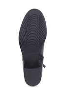 Women's Belted Leather Boots | Derimod