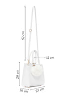 Women's White Long Strap Accessory Handbag | Derimod