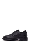 Male Black Lace-Up Leather Casual Shoes | Derimod