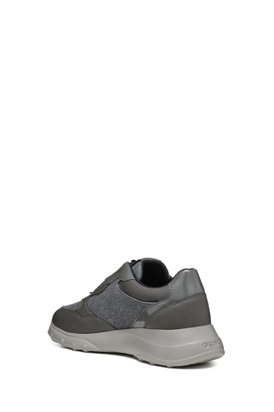 Geox Women's Grey Alleniee B Stone Detailed Sneaker