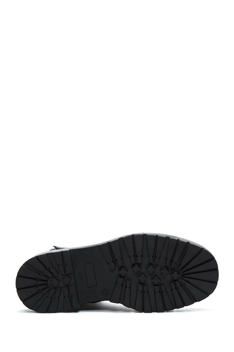 Women's Black Zippered Leather Boots