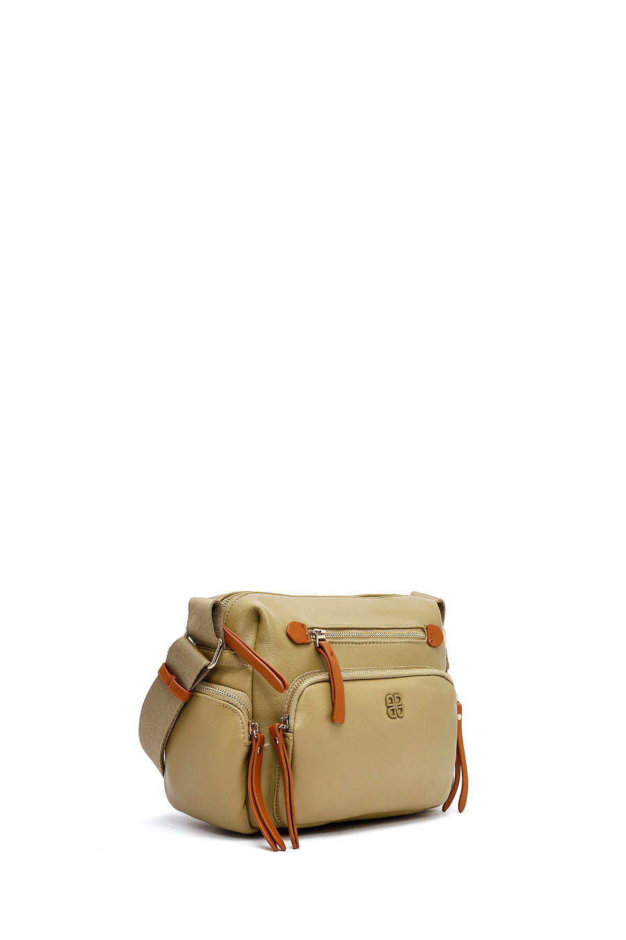 Women's Green Long Strap Crossbody Bag