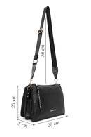 Woman Black Accessory-Detail Crossbody Bag | Derimod